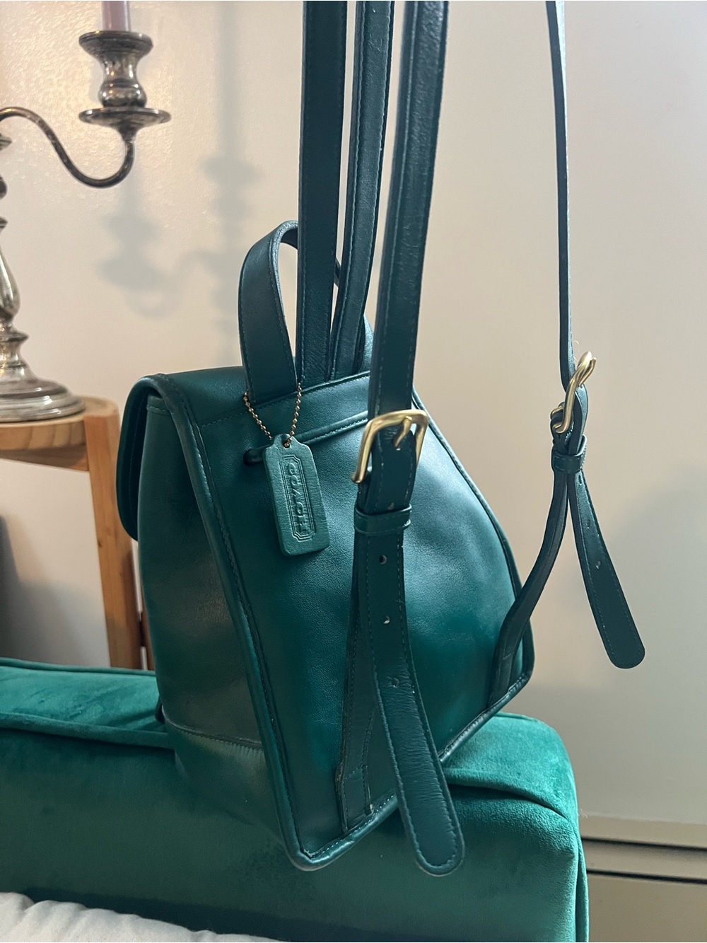 Vintage Coach Leather Daypack - Picture 5 of 9